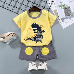 Mode vente en gros ensemble de pantalons deux pièces ensembles de vêtements pour enfants t-shirts d'été pour bébés et ensembles de vêtements pour bébés - Product Image 6
