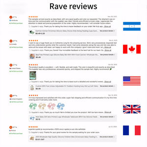 <span class=keywords><strong>Vajilla</strong></span> para Bebé de Silicona con Animales de Dibujos Animados: Juego de Platos, Cuencos con Succión y Vasos de Alimentación para Niños - Product Image 4