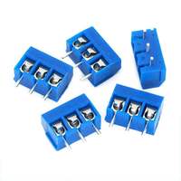 Bornier à vis pour circuits imprimés ZB301V 301R-5.00mm Connecteurs Interconnecteurs Connecteurs Femelles SMT Fabricant