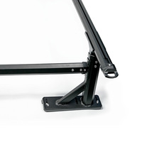 New Aluminium Cross Bar Roof Rack for Pickup Truck Bed-Heavy-Duty 500KG Load Capacity Adjustable Length Fits Toyota & Ford