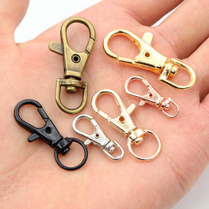 32mm 36mm 38mm Zinc Alloy Durable Lightweight Replacement <b>Lobster</b> <b>Clasp</b> Hook for Keychain Necklace Bracelet Jewelry Findings - Product Image 5