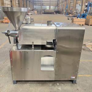 Presse à huile à vis de type bande compatible multi-graines pour graines de moutarde et graines de soja - Product Image 2