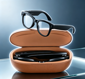 2026 New M02 Ultra AI <b>Glasses</b> <b>With</b> <b>Camera</b> Flashlight 290mAh Built-in Battery, Equipped 3600mAh Magnetic Large Capacity Charging - Product Image 1