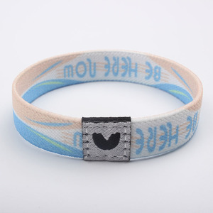 Brazaletes elásticos para eventos, promoción con estampado personalizado, regalo - Product Image 2