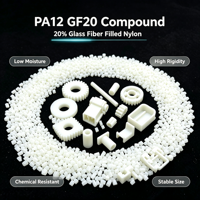 Granulés PA66 30GF à faible déformation, granulés de nylon renforcé de 30 % de fibres de verre, taille stable pour la fabrication d'engrenages et de supports