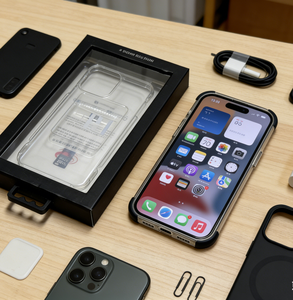 Boîte d'emballage transparente pour iPhone X avec fenêtre en PVC, boîte de vente au détail rigide conçue pour iPhone X, design haut de gamme, impression UV - Product Image 5