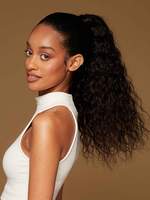 Vente en gros 100% extensions de cheveux Remy complètes non transformées Extension de cheveux queue de cheval droite humaine vierge chinoise