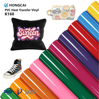 ONGCAI Vente en gros Vinyle Textile PU Easy Weeds Qualité HTV Tissu Textile PVC T-shirts