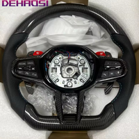 Volant en fibre de carbone pour BMW Série 1 2 3 4 5 6 7 8 I3 I4 X3 X4 X5 X6 X7 XM M2 M3 M4 M5 M8 M240i G20 G80 G82 G42 G29 F90