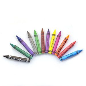 Non toxique NO. Ensemble de 6612 crayons géants, crayons de cire colorés pour enfants, palette de couleurs pastel pour l'art - Product Image 3