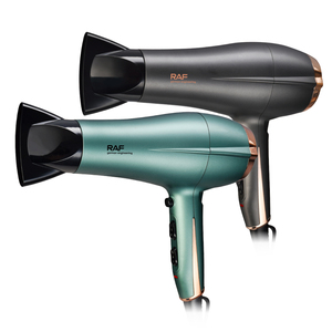 ไดร์เป่าผมไร้สาย RAF 2200W พร้อมฟังก์ชั่นปรับอุณหภูมิ 3 ระดับ ปรับความเร็วได้ 2 ระดับ ฟังก์ชั่นลมเย็น และป้องกันความร้อนเกิน - Product Image 1