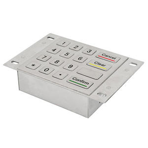 迷你有趣的工作6厘米 * 6厘米访问控制金属键盘 - Product Image 6