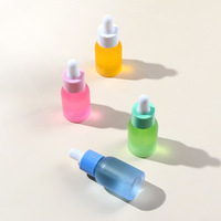Flacon compte-gouttes en plastique PETG personnalisé avec logo, couleur personnalisée, 1/2 oz, sérum, lotion, cosmétique, 10 ml, huile essentielle, crème pour le visage