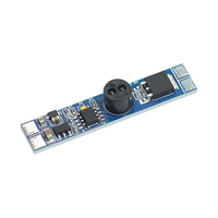 Sensor de Movimiento IR para Puerta DC12V/24V 8A 96W, Lámparas LED con Control de Atenuación, Escaneo de Corta Distancia, Indicador Inteligente Blanco Cálido