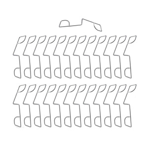 Clips et cales <span class=keywords><strong>pour</strong></span> panneaux de clôture en acier inoxydable, anti-vibrations, fixation de clôture de jardin, attaches FS-2537, modè<span class=keywords><strong>le</strong></span> moderne et simple - Product Image 5
