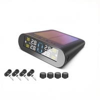 Autel TPMS-Sensor Reifendruckkontrollsystem mit externem Sensor für 4 Räder, USB-Aufladung, IPX7 wasserdicht, Echtzeit-Alarm