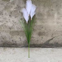 Bouquet d'herbe de la pampa artificielle ignifuge pour la décoration d'hôtels, de mariages et d'espaces commerciaux – Plantes artificielles aspect séché