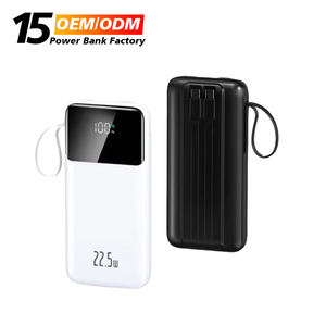 Vendere come torte calde Super veloce 10000mah Power Bank viene fornito con cavo di ricarica C-tipo di uscita 22.5W power bank portatile - Product Image 1