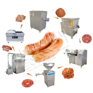 MY Meat Cutting Machine Pump Sausage Processing Maker Burger and Sausage Production Line