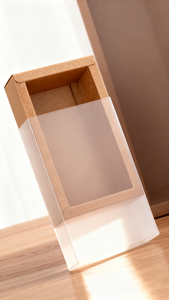 Caja de Cartón Rígido Reciclable con Ventana Transparente para Sushi, Bento, Papas Fritas, <span class=keywords><strong>Pollo</strong></span>, Muffins y Cupcakes - Product Image 3