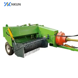 Máquinas de fazenda pinha palha colheita baler quadrado feno máquina para venda