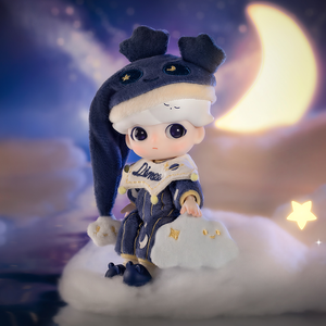 Figurines d'action authentiques POPMART DIMOO Stay with Me en PVC, jouet de dessin animé, décoration d'intérieur, figurines de collection pour garçons, accessoires de bureau - Product Image 2