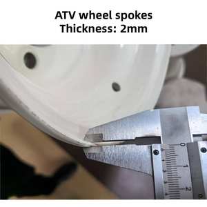 Aro de Roda de Ferro de Quatro Furos 8x7 para Veículos Off-Road e Pneus de Carrinhos de Golfe com 1 Ano de Garantia - Product Image 4