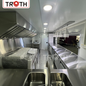 Camion de restauration mobile Truth Mobile entièrement équipé avec cuisine complète, remorque de cuisine mobile, remorque de boulangerie à pizza, chariot de restauration mobile - Product Image 4