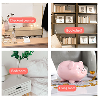 Tirelire en céramique personnalisée tirelire pour filles en forme de cochon pour garçons tirelire pour décor moderne à la maison salon