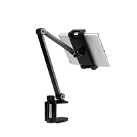 Support de téléphone et tablette pliable multi-usage pour TikTok Live Streaming avec pince pour tablette