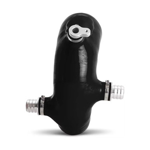 ストレートベント特殊形状パイプ強化シリコンエアインテークホース改造キット（パフォーマンスアップグレード/交換部品用） - Product Image 3