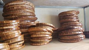 Cesta de bambú natural Vietnamita para la decoración del hogar y el jardín, cestas de bambú al por mayor - Product Image 4