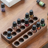 Présentoir vertical pour cosmétiques et huiles essentielles, 1 pièce, avec compartiments, pour magasin ou maison