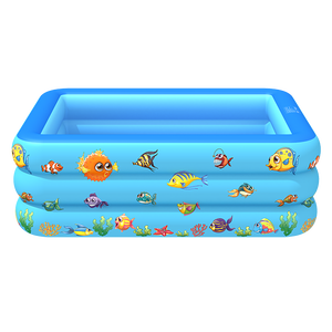 Piscina Inflable Personalizada para Verano, <span class=keywords><strong>Alberca</strong></span> de Plástico para Patio Trasero, Piscina Inflable - Product Image 2
