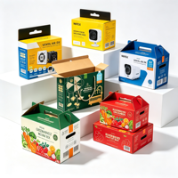 Fabricant chinois de boîtes en carton ondulé sur mesure, boîtes d'expédition, emballages pour produits ménagers, vente en gros