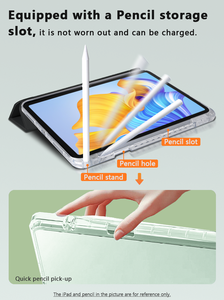 <span class=keywords><strong>Funda</strong></span> Protectora SYX Y Fold a Prueba de Golpes con Función de Activación/Suspensión Automática para <span class=keywords><strong>iPad</strong></span> Air 5 2022/Air 4 10.9/Pro 11 2021/2020/2018 7ª, 8ª y 9ª Generación - Product Image 6