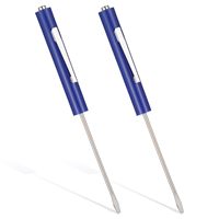 Mini Destornillador de Bolsillo de Precisión con Punta Plana Phillips, Personalizado, Promocional, de Plástico ABS+Carbono, con Punta Magnética