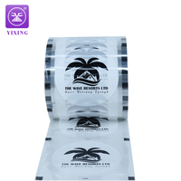 Lebensmittel qualität Kunststoff kunden spezifisch Bubble Tea Milch tee Fruchtsaft becher Versiegelung Filmrolle PP Pet für 92mm 95mm Papier Plastik becher