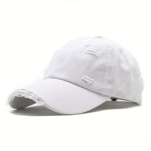 Gorra de Béisbol Vintage Personalizada Perforada, Gorra Deportiva de Hip Hop con Visera Suave, Gorra de Béisbol Unisex de Ala Ancha - Product Image 3