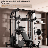 Vente directe d'usine à bas prix : Équipement de musculation Smith Machine Bench Press pour la maison, noir, pour squats