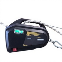 Nouvelle machine de levage électrique à câble de 500 kg, batterie au lithium, télécommande sans fil, protection IP54, réglable, pour hôtels