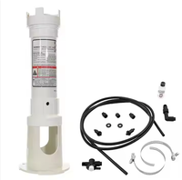 Nettoyeur en plastique ABS d'équipement d'alimentation en chlore Portable à pompe haute automatique 300 # pour piscines et spas utiliser un filtre facile