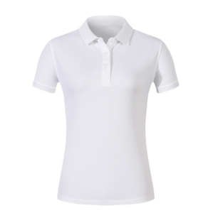 Polos en <span class=keywords><strong>coton</strong></span> de haute qualité femmes polos promotionnels à manches courtes piqué <span class=keywords><strong>coton</strong></span> polos Slim Fit pour les femmes uniforme de travail - Product Image 1