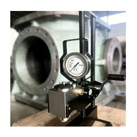 Hydraulic Portable Brinell Hardness Tester 10mm Ball Indenter HBW Durometer Wide Test Range Support Repeatable Inspection