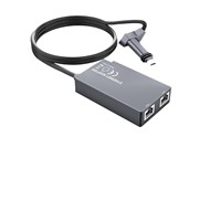 Adaptateur Ethernet pour Starlink Gen2, adaptateur réseau USB Gigabit double port RJ45, adaptateur d'extension