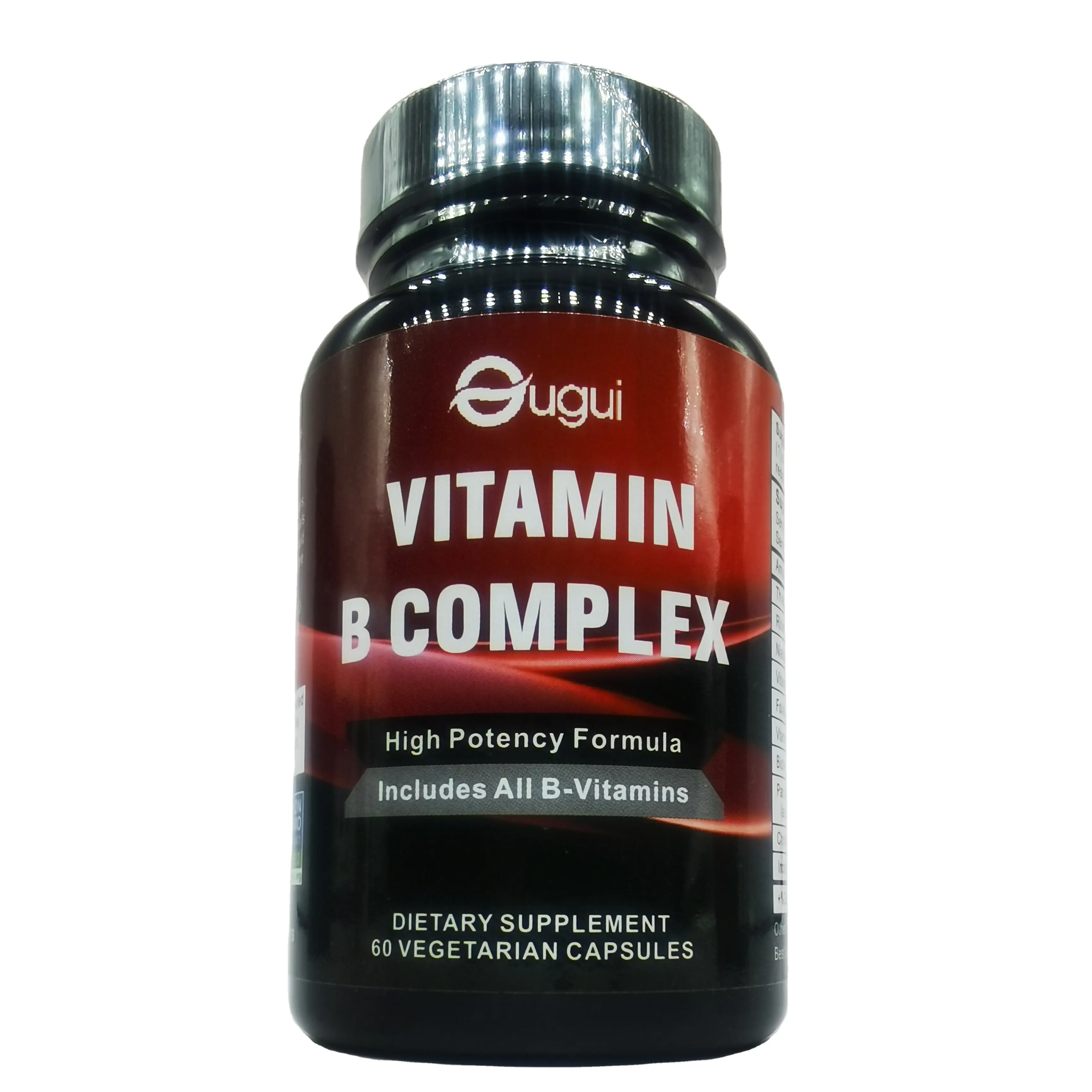 Alta qualidade OEM complexo vitamina B vitamina B 12 comprimidos cápsulas suplementos dietéticos