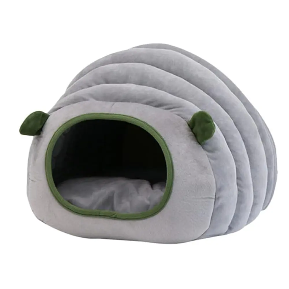 1pc Hamster Sleeping Nest Indoor Hedgehog Toys Pets Plush Hedgehog Beds for Indoor Hamster Cage Warm Pet Bed