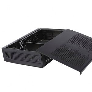 Nas PC Trường Hợp 6 Hot Trao Đổi 24 Vịnh 480Mm 16 Cao Cấp Máy Tính Cung Cấp Điện Kép Gỗ Lớn Hoàn Chỉnh Nhôm Mở 8U Giá Khuếch Đại - Product Image 4