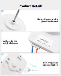 Moteur de ventilateur de condenseur de <span class=keywords><strong>réfrigérateur</strong></span> 242018304 242018301 compatible avec le <span class=keywords><strong>réfrigérateur</strong></span> Crosley <span class=keywords><strong>Electrolux</strong></span> Ken-more, remplacer AP5272397 - Product Image 4