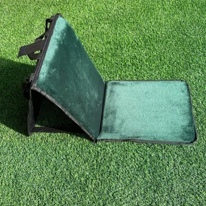 Coussin de dossier pliable portable pour voyage en plein air, rembourrage épais, tête fine, impression personnalisée, sangle de dossier rembourrée longue - Product Image 5